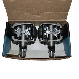 Concept Double-Sided SPD Clipless MTB Pedals Adjustable Aluminum Chromoly 9/16"